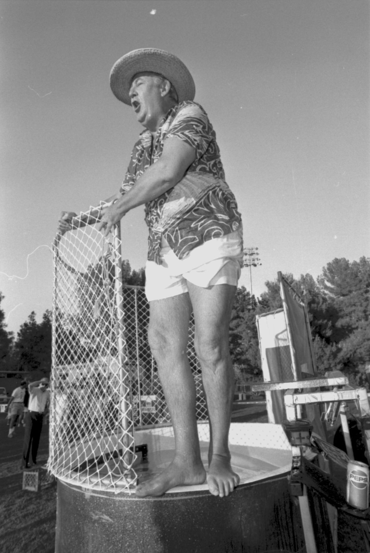Dunking Lew Murphy